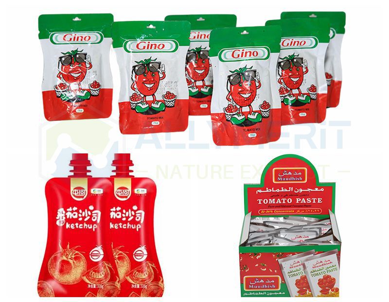 Tomato Paste, Tomato Sauce, Tomato Ketchup